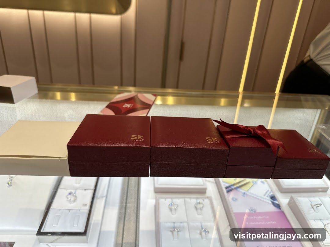 Jewelry Display in Store