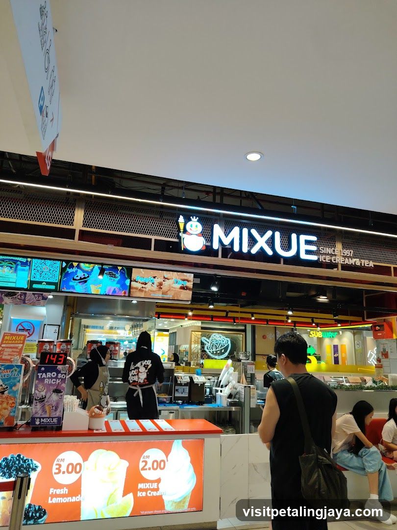Mixue Ice Cream & Tea Shop Interior