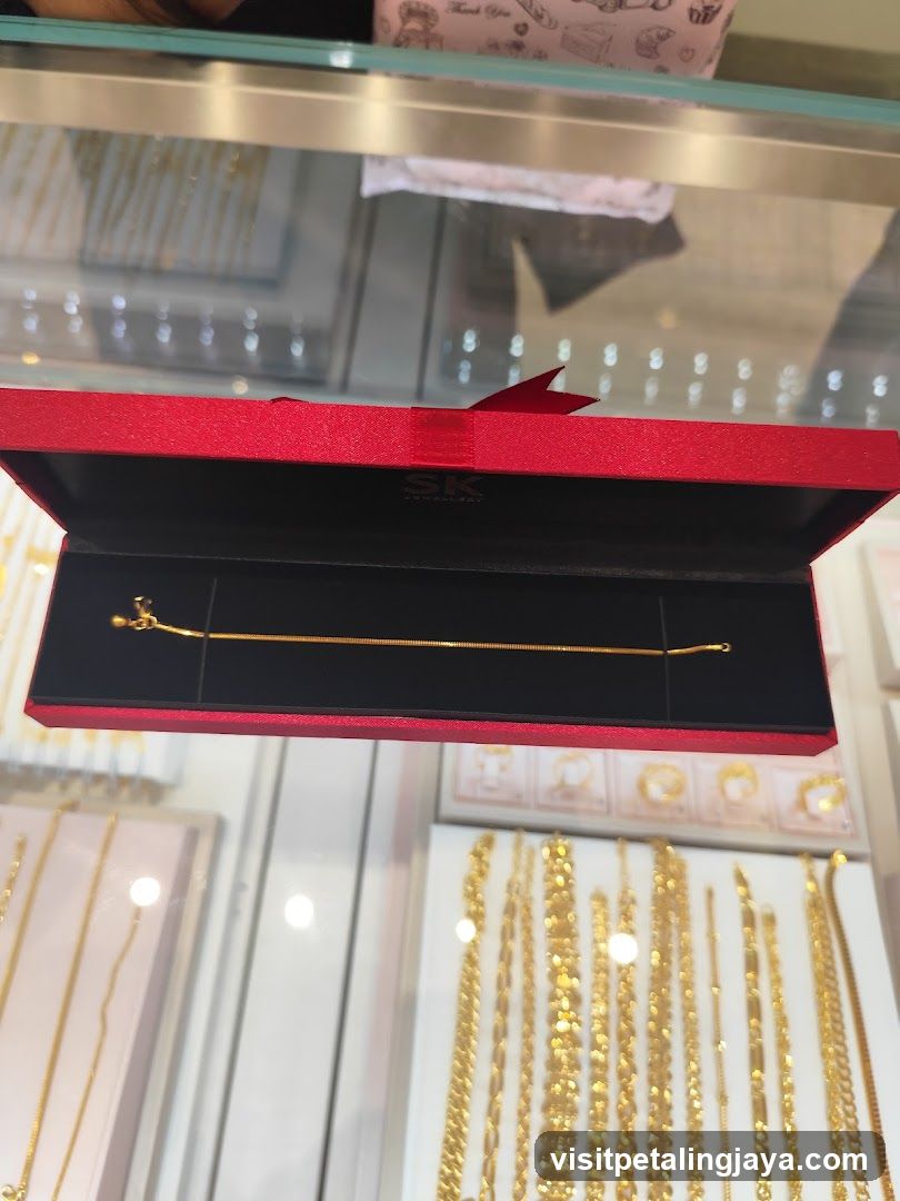 Jewelry Display in Store