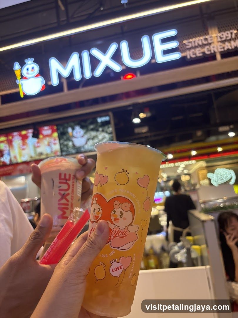 Mixue Ice-Cream Shop Interior