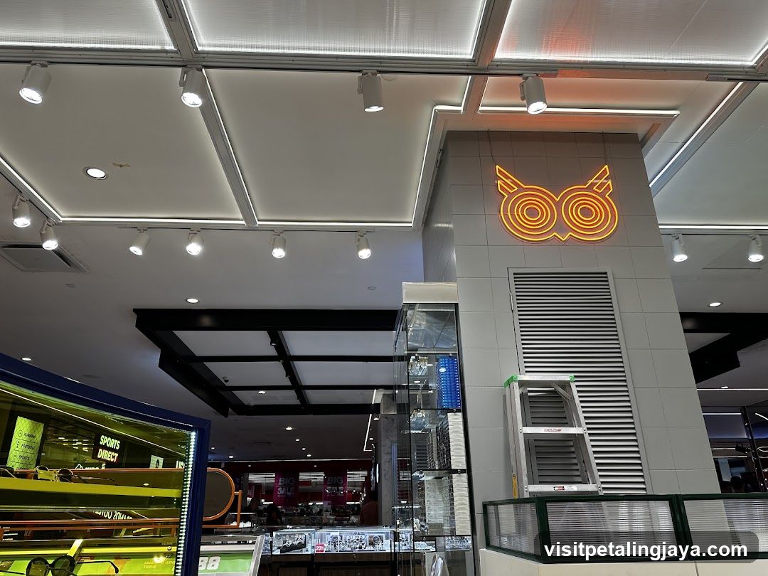 Interior of a retail space