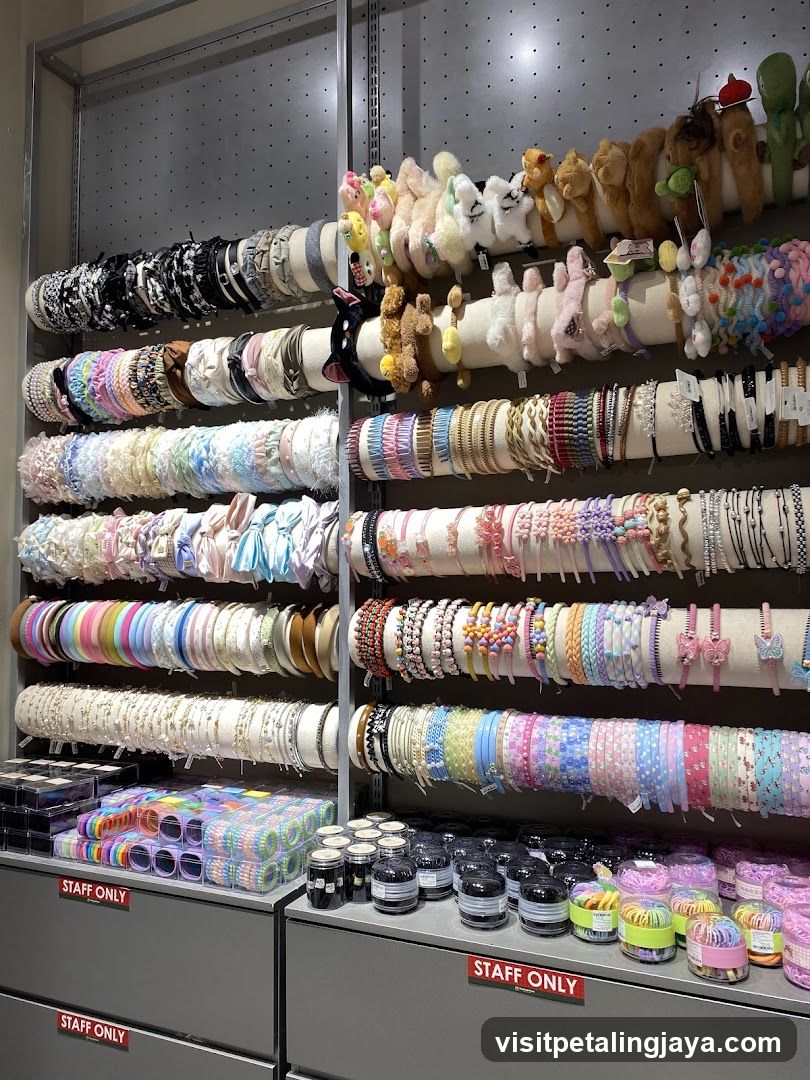 Hair Accessories Display