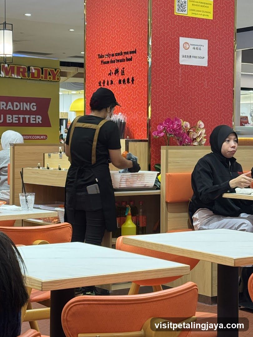 Restaurant Interior Scene