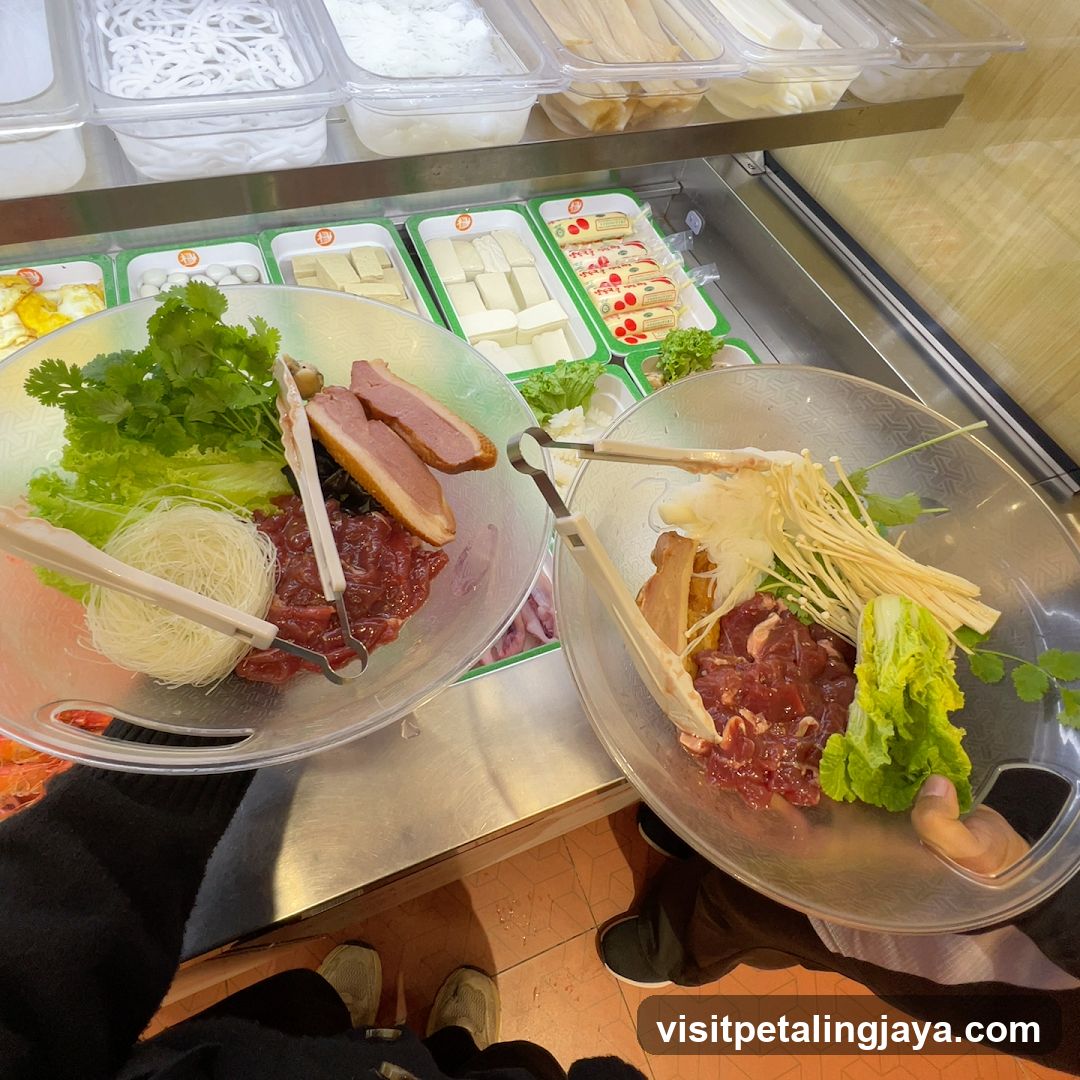 Hot Pot Food Selection