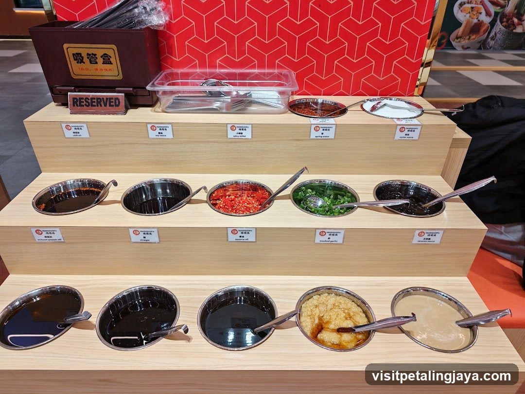 Restaurant Condiment Station