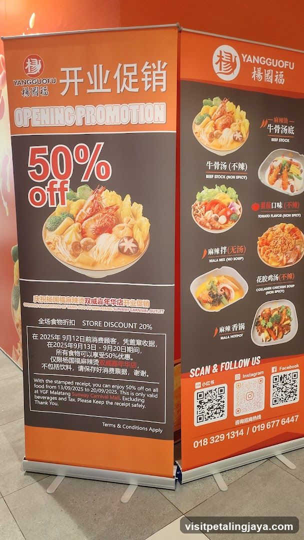 Yangguofu Opening Promotion