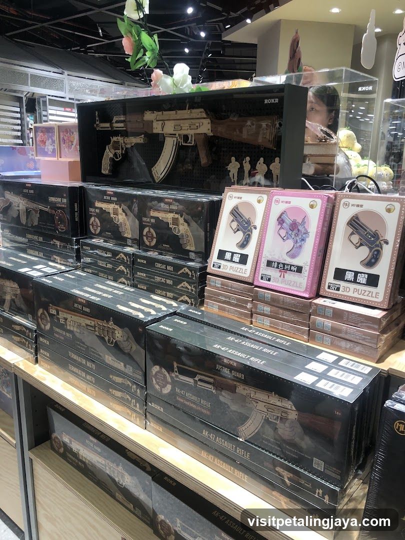 3D Puzzle Display Shelf