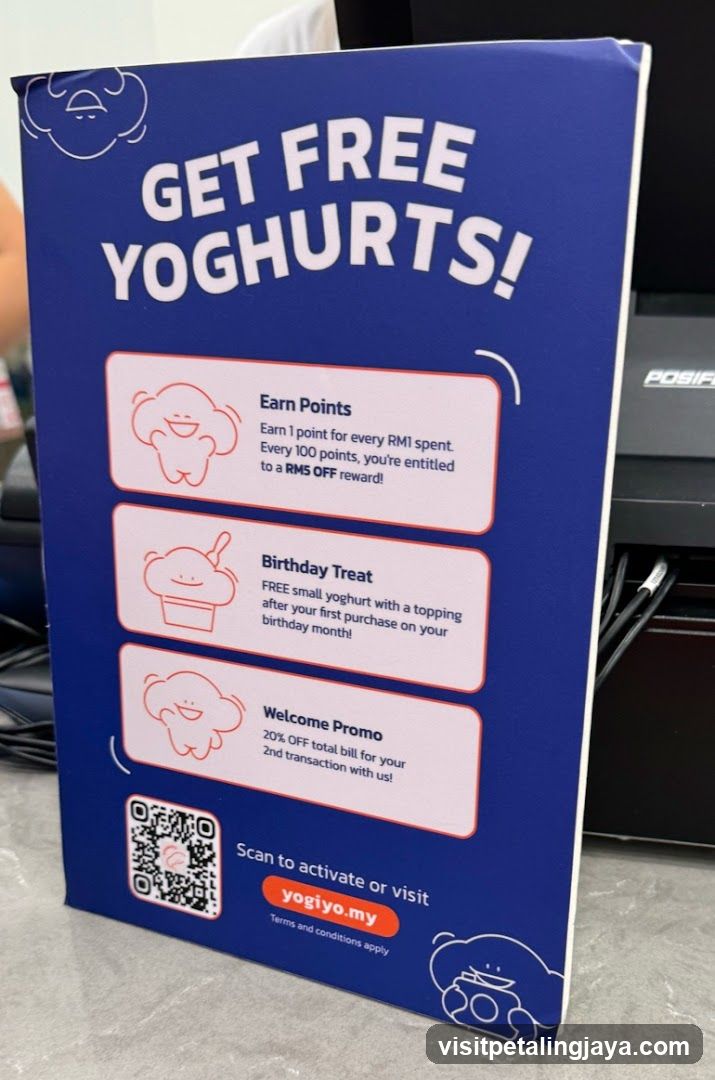 Yogiyo Loyalty Program Flyer