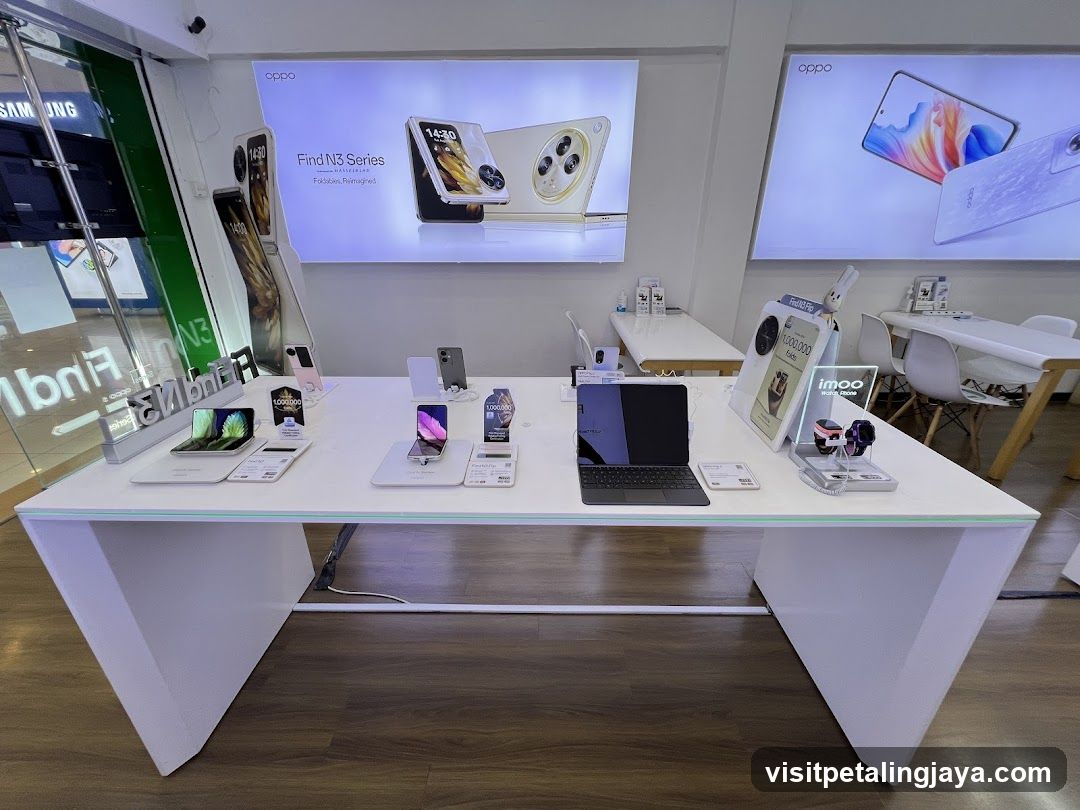 Mobile Phone Store Interior