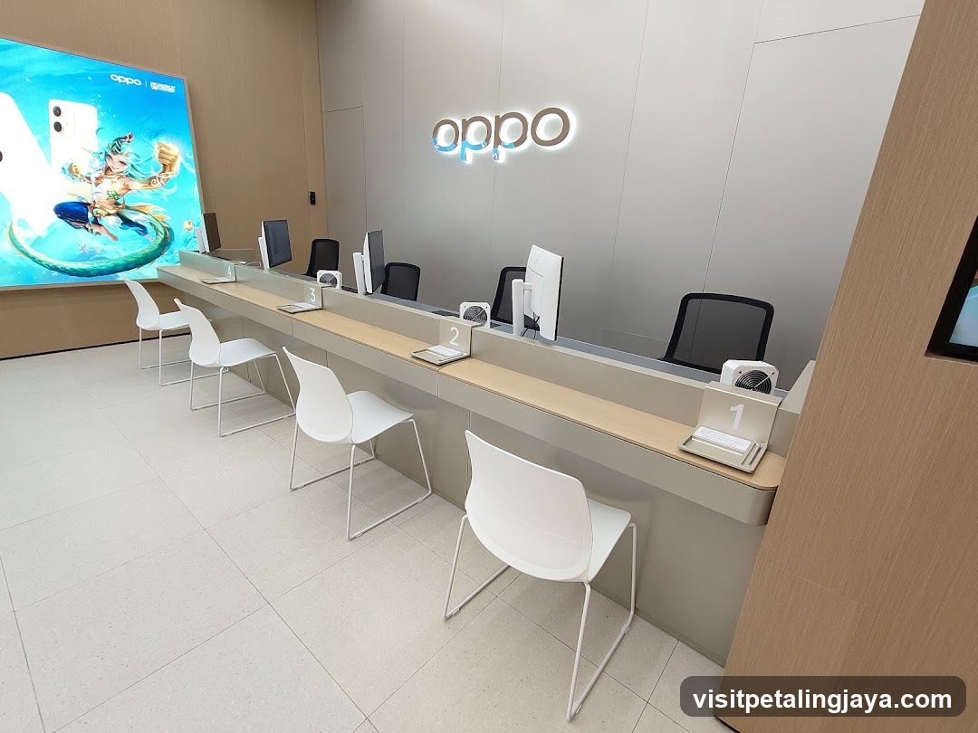 Oppo Store Interior