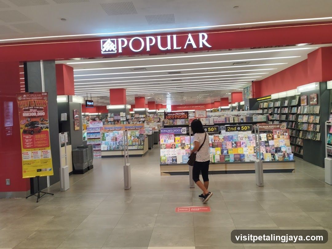 Popular Bookstore Interior