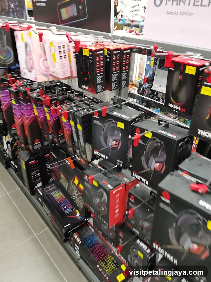 Electronics Store Interior