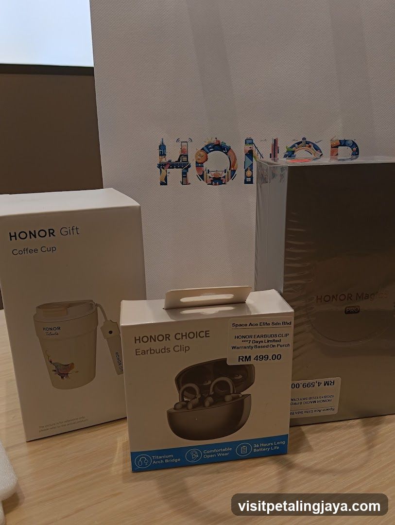 Honor Product Packaging Display