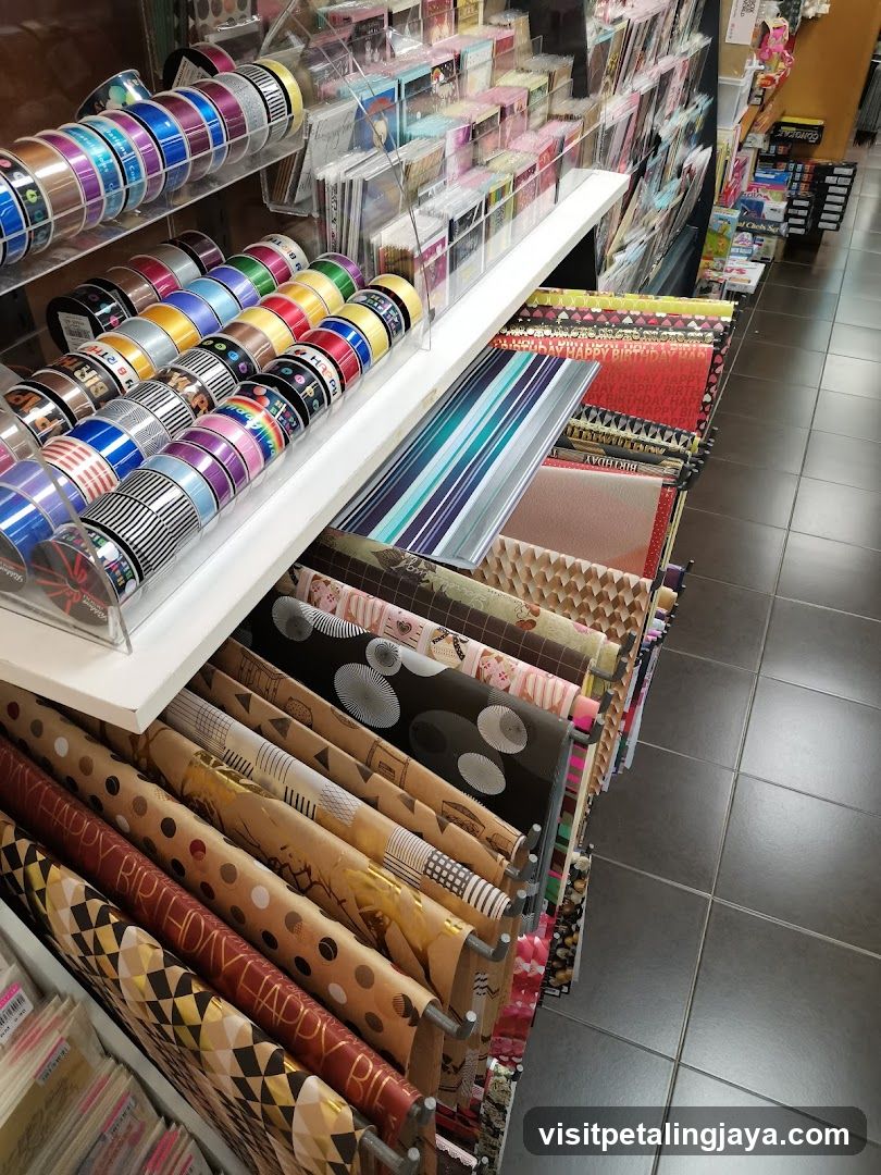 Stationery and Craft Supplies Store Interior