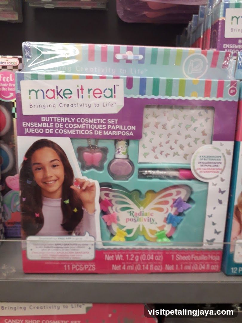 Butterfly Cosmetic Set Packaging
