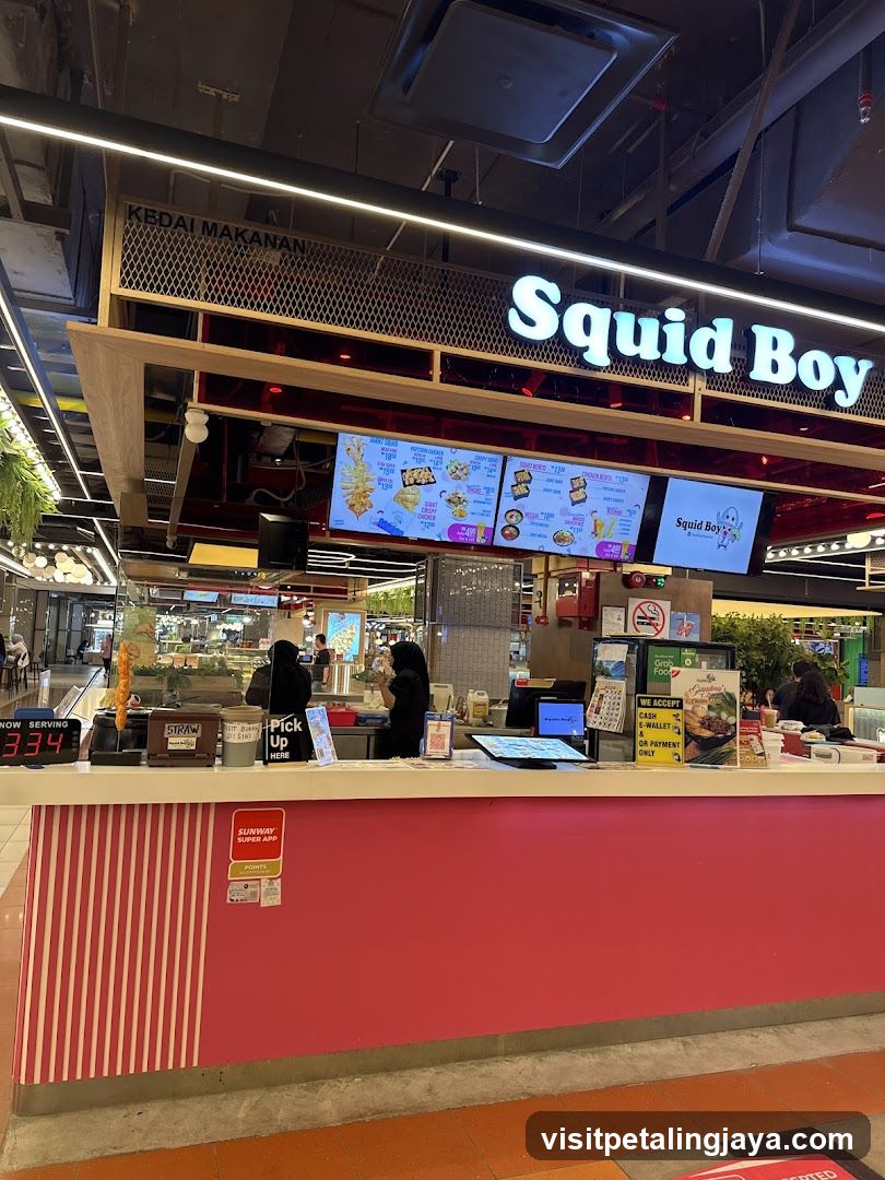 Squid Boy Food Stall