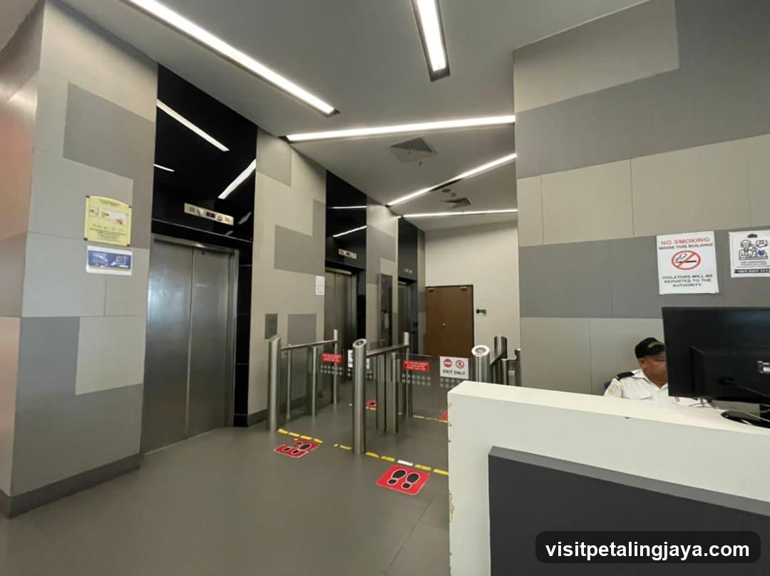 Security Checkpoint Interior