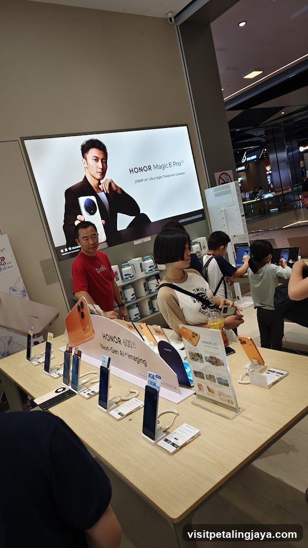 Honor Product Display Area