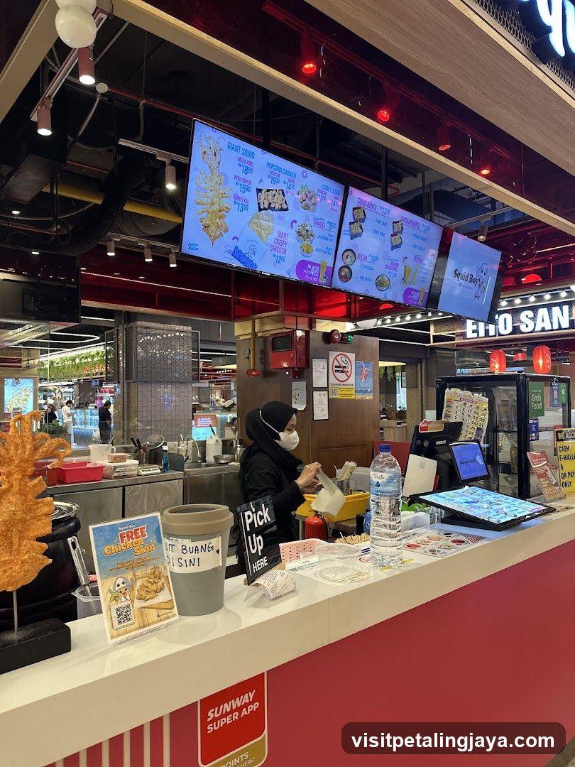 Food Stall Interior