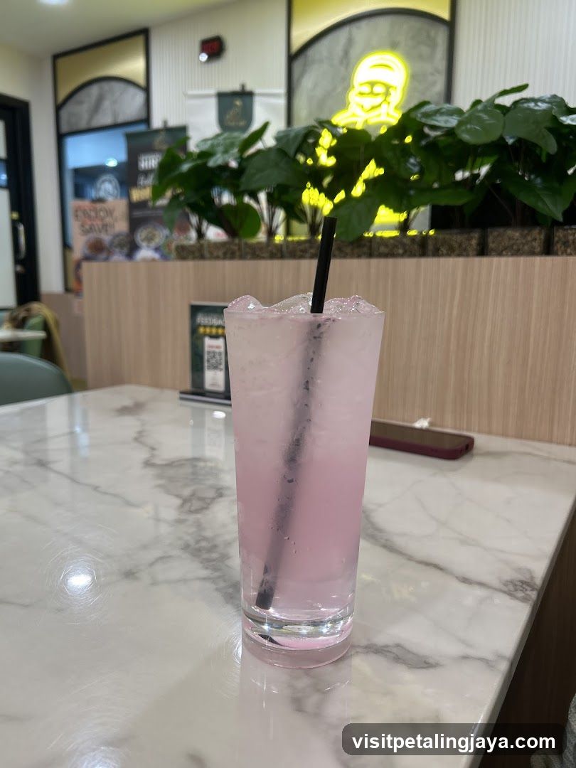 Interior beverage shot