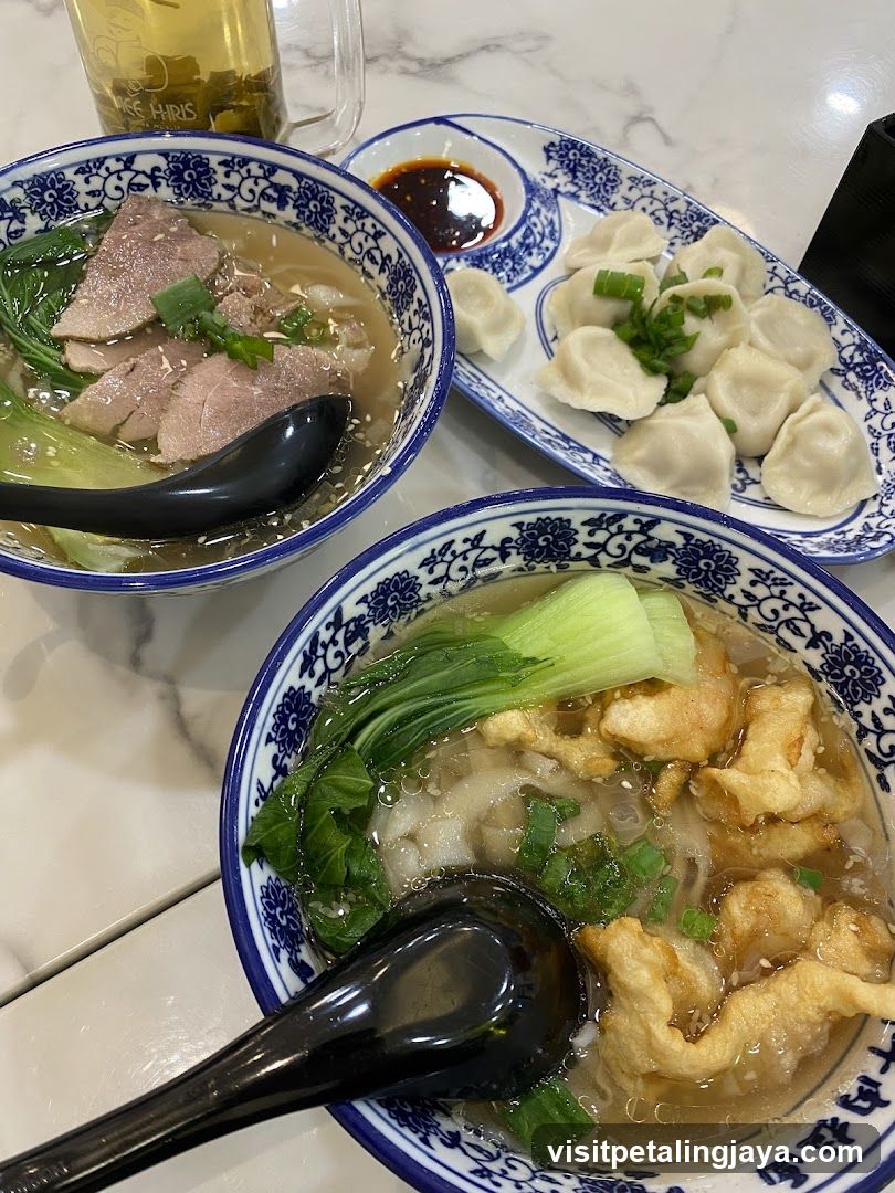 Dining Table with Chinese Cuisine