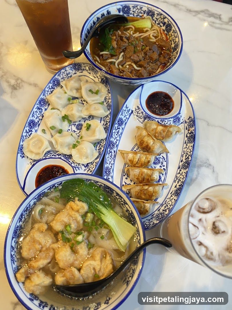 Dining Table with Chinese Cuisine