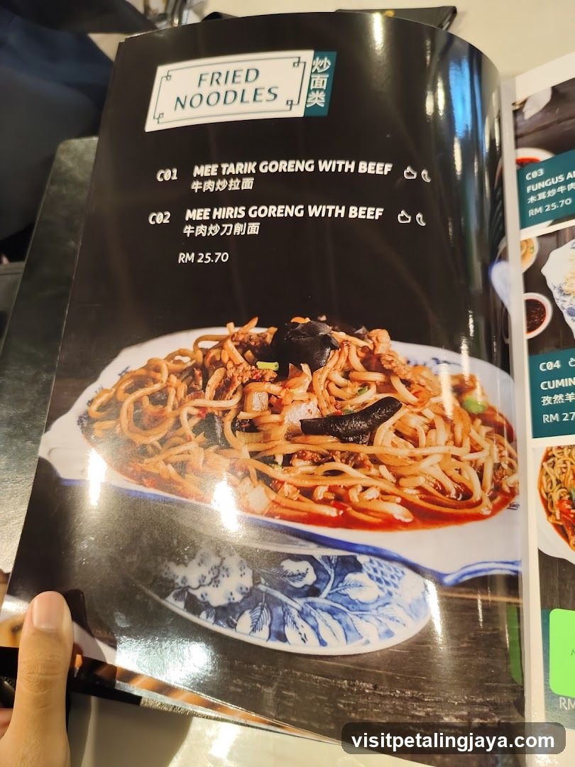 Fried Noodles Section