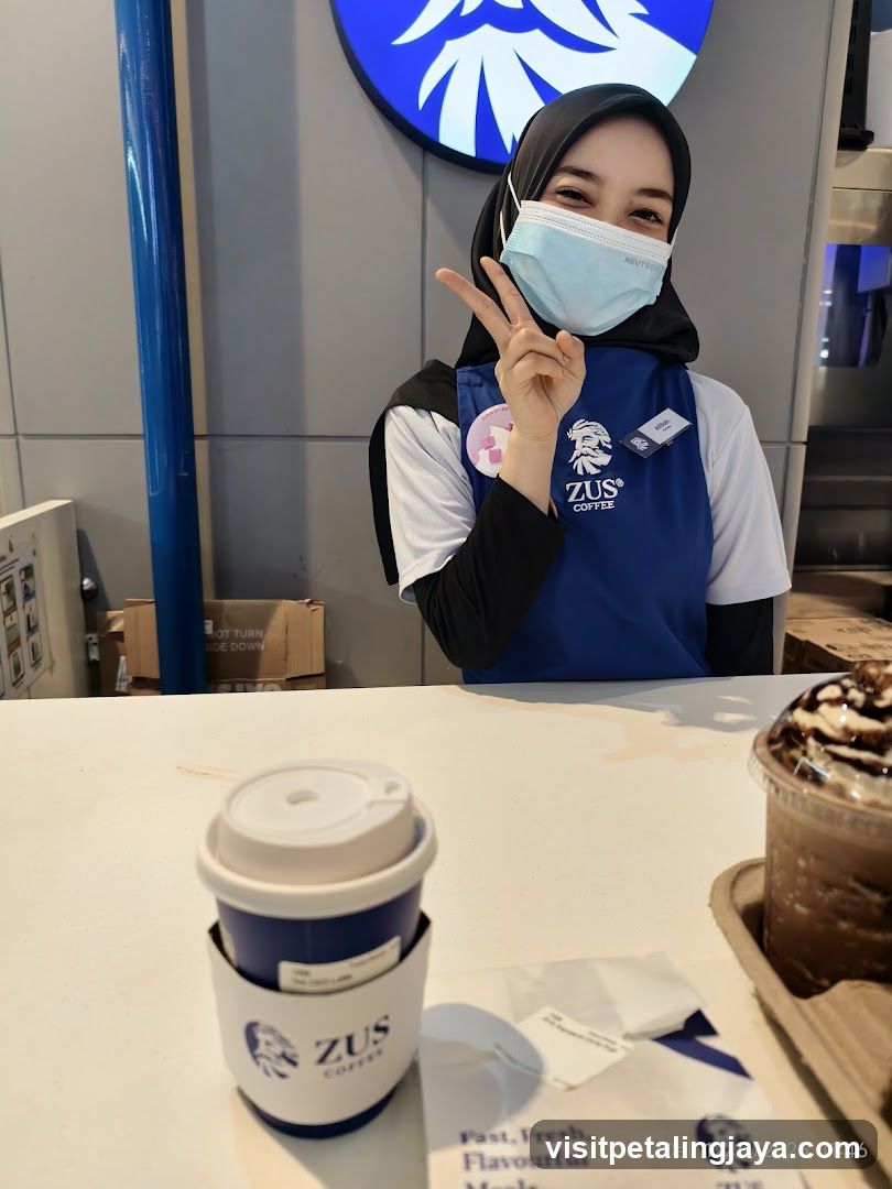 Staff at counter