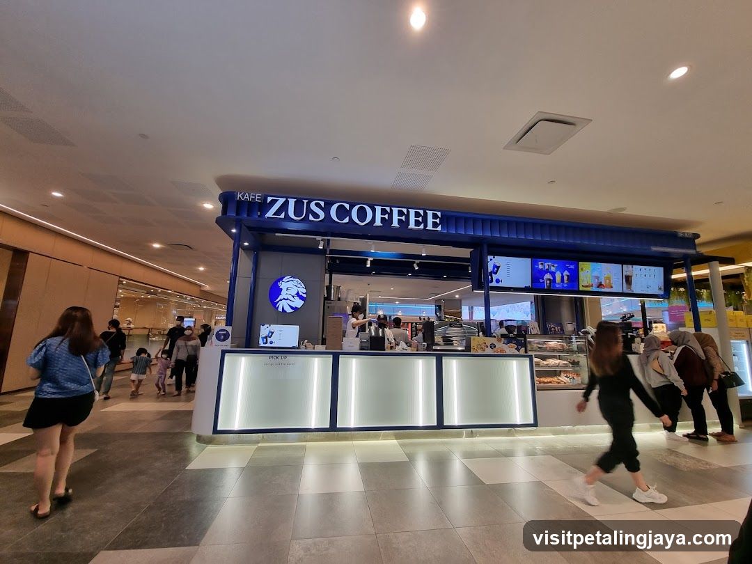 Zus Coffee Shop Interior View