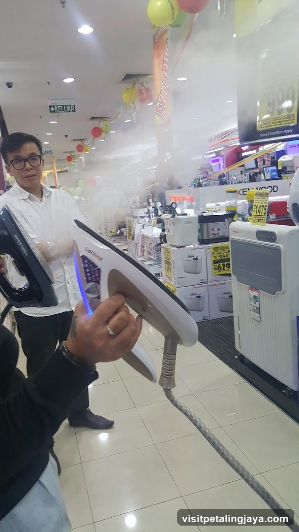 Electronics Store Interior