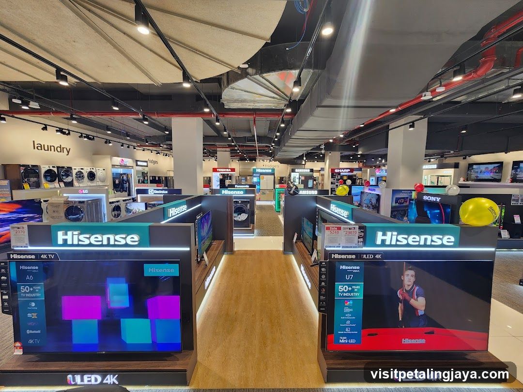 Electronics Store Interior