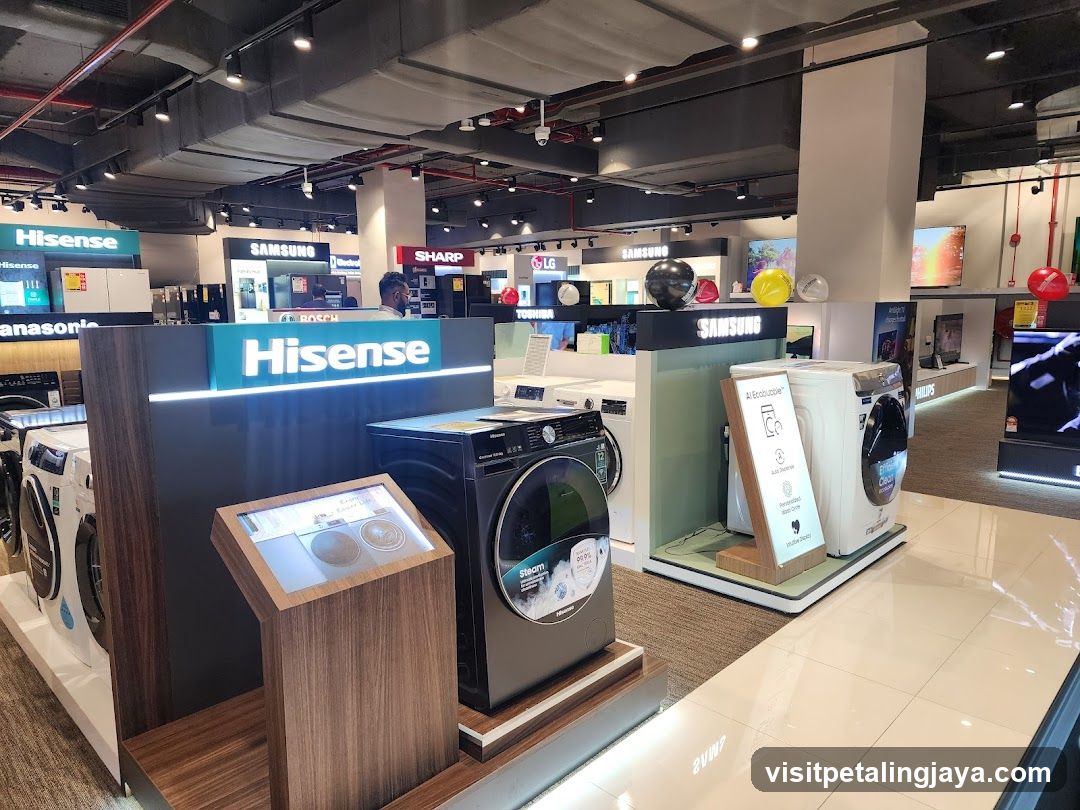Electronics Store Interior
