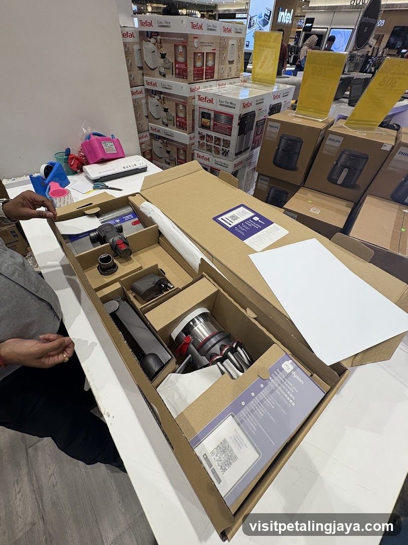Store Interior with Product Display