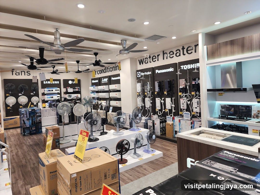 Electronics Store Interior