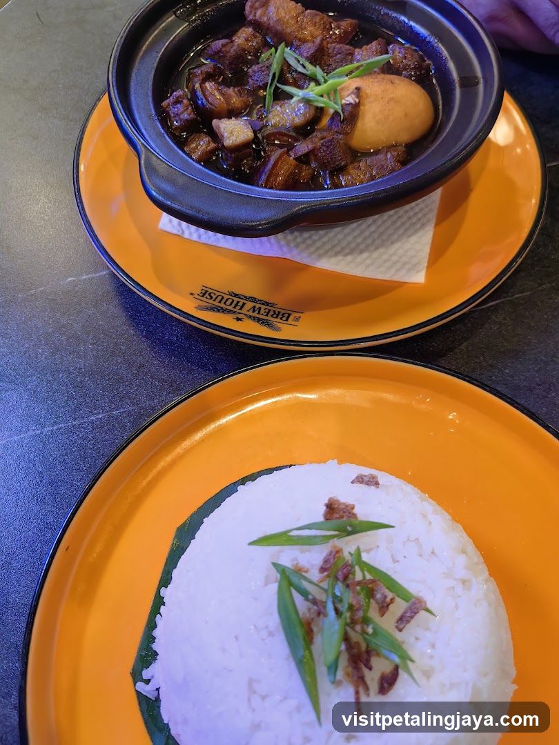 Food Items on Table