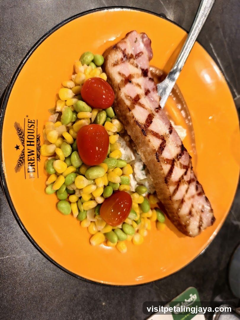Food Plate at Brew House