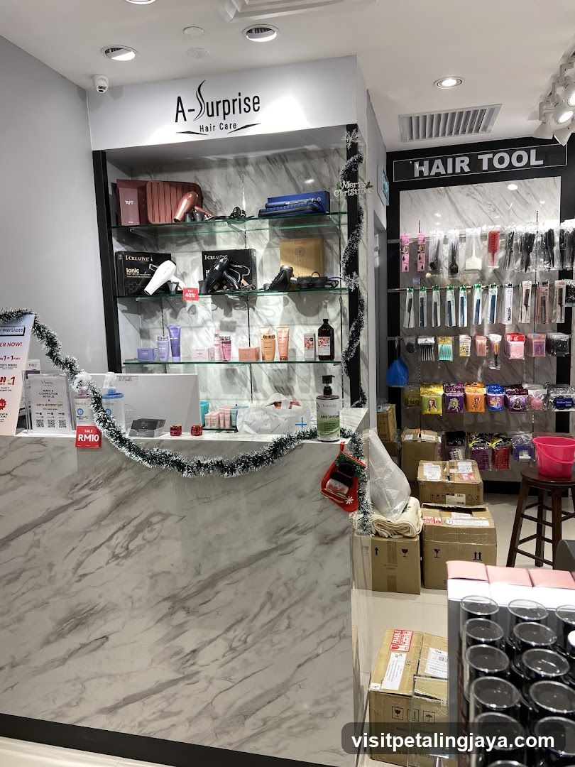 A-Surprise Hair Care Store Interior