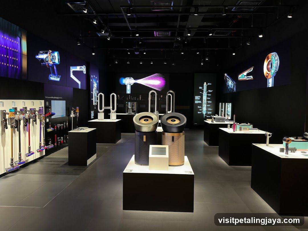Dyson Product Display Store Interior