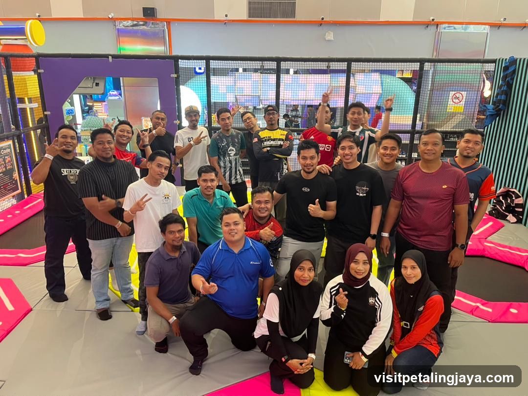 Group Photo at Indoor Activity Center
