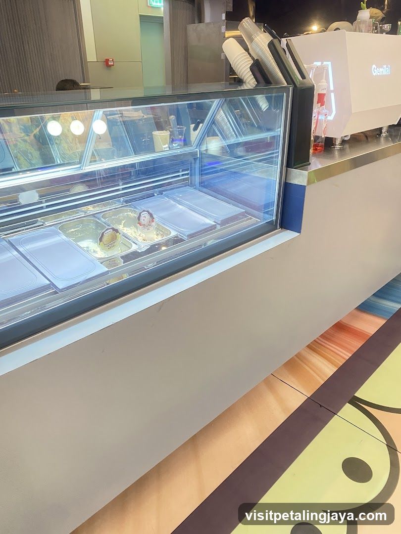 Ice Cream Display Counter