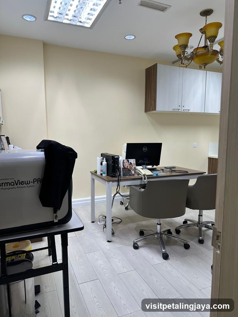 Office Interior with Dental Equipment