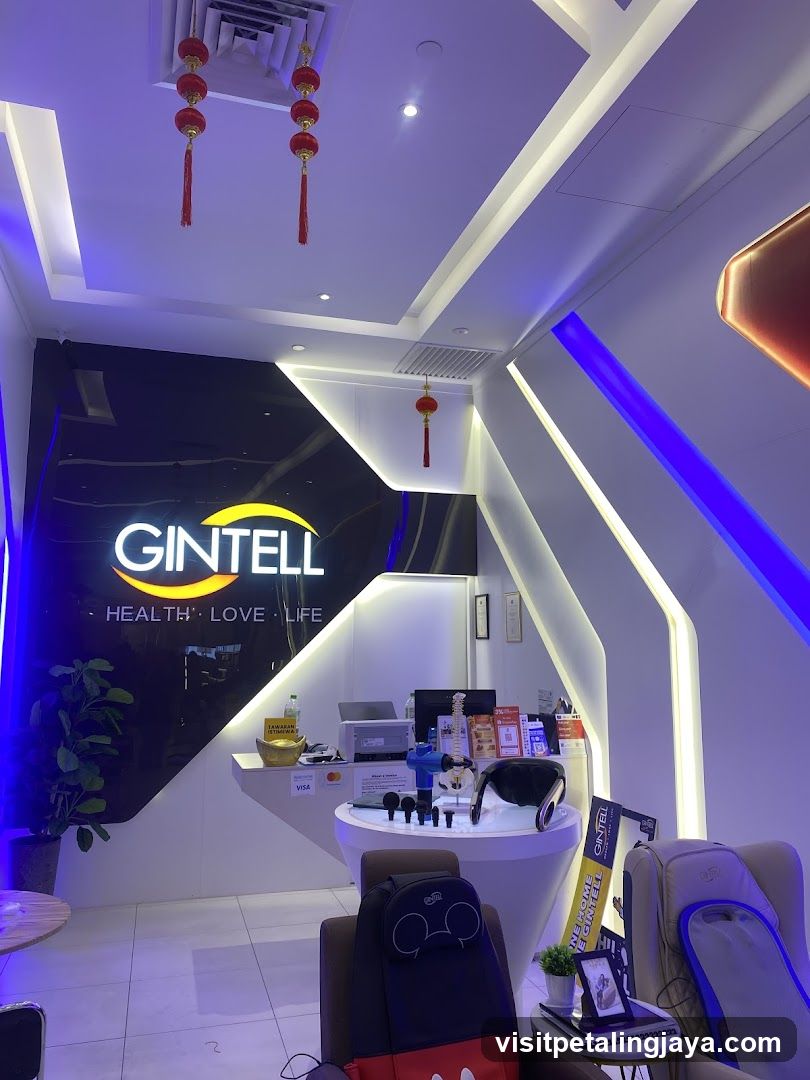 GINTELL Interior Reception Area