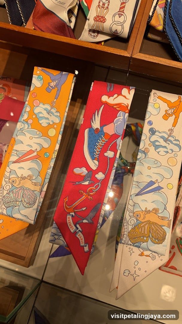 Scented Scarf Display