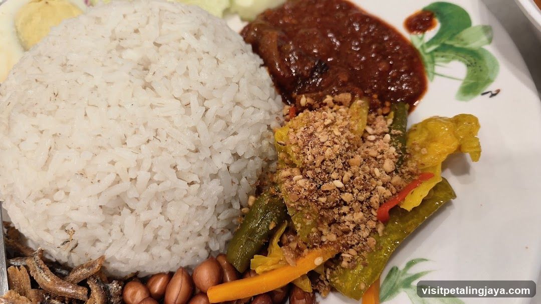 Nasi Lemak Plate