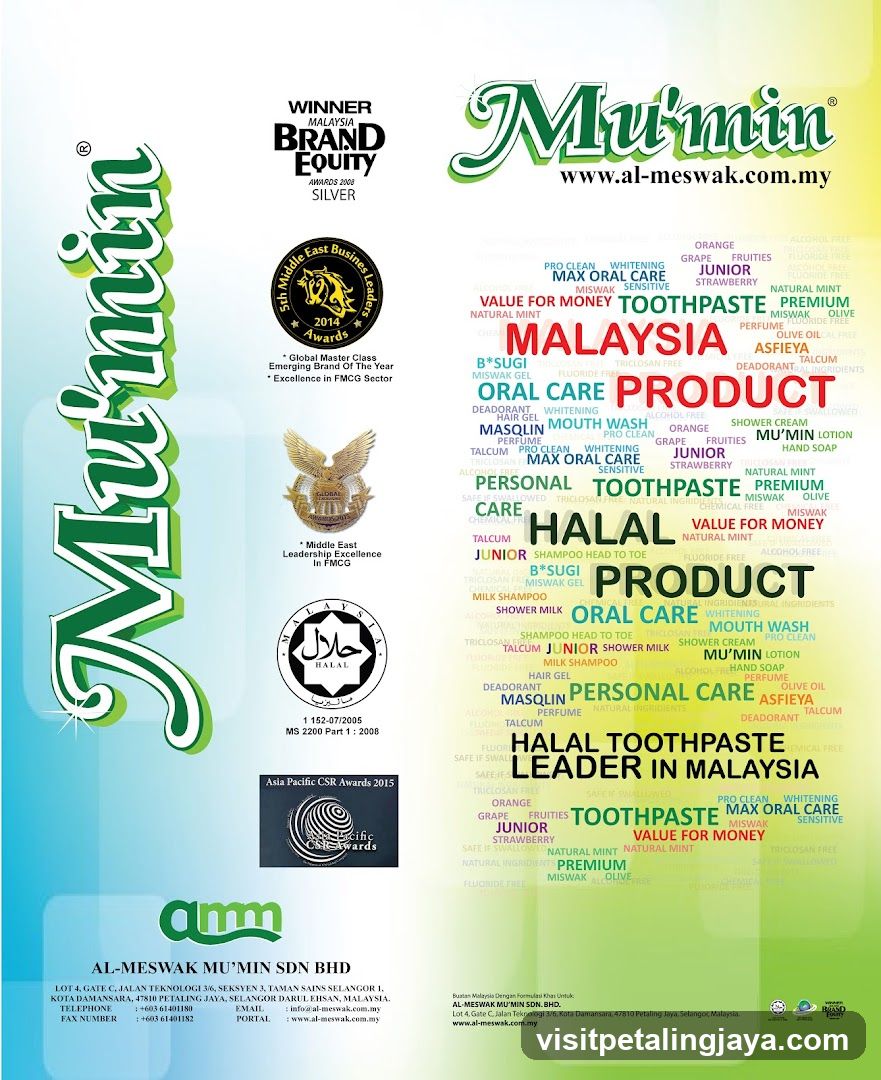 Mu'min Brand Awards and Product Lineup