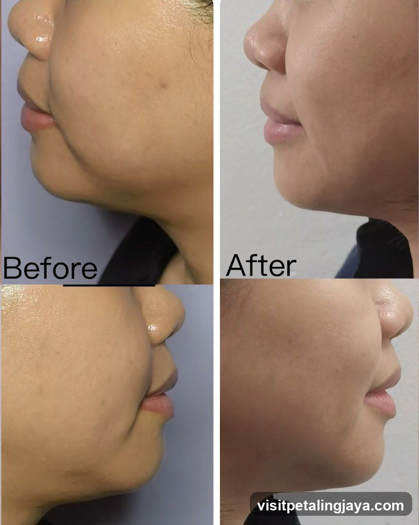 Before and After Facial Comparison