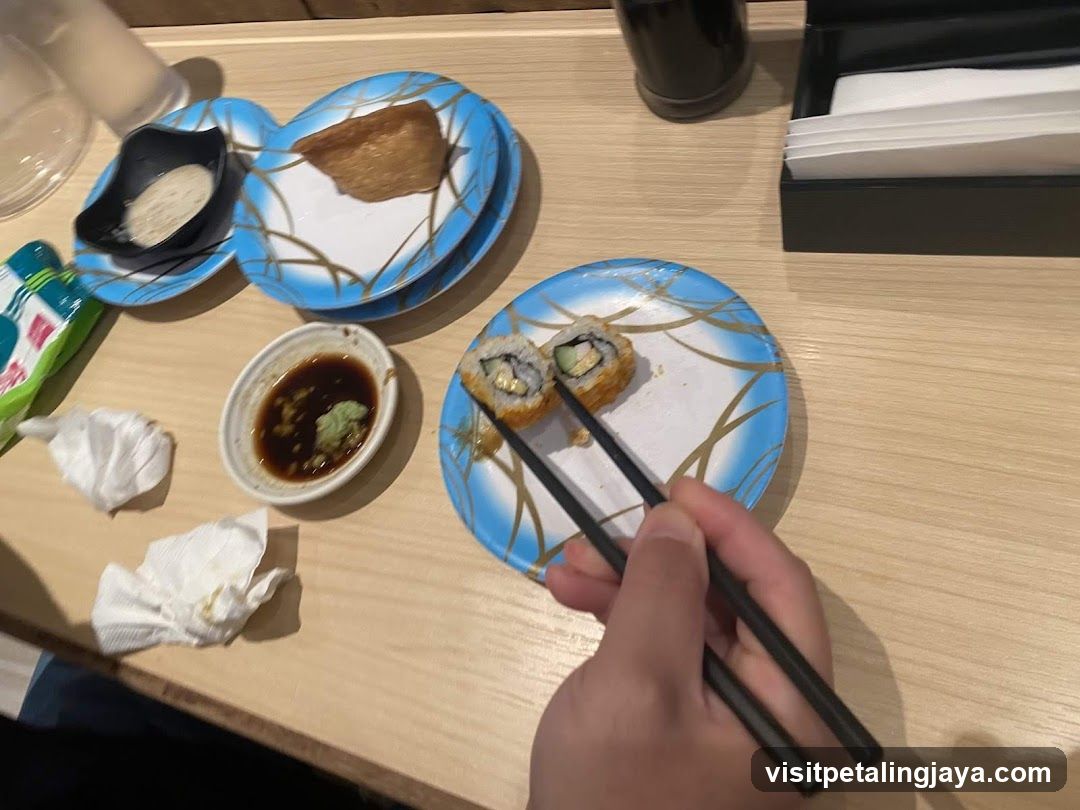 Sushi Meal at Restaurant
