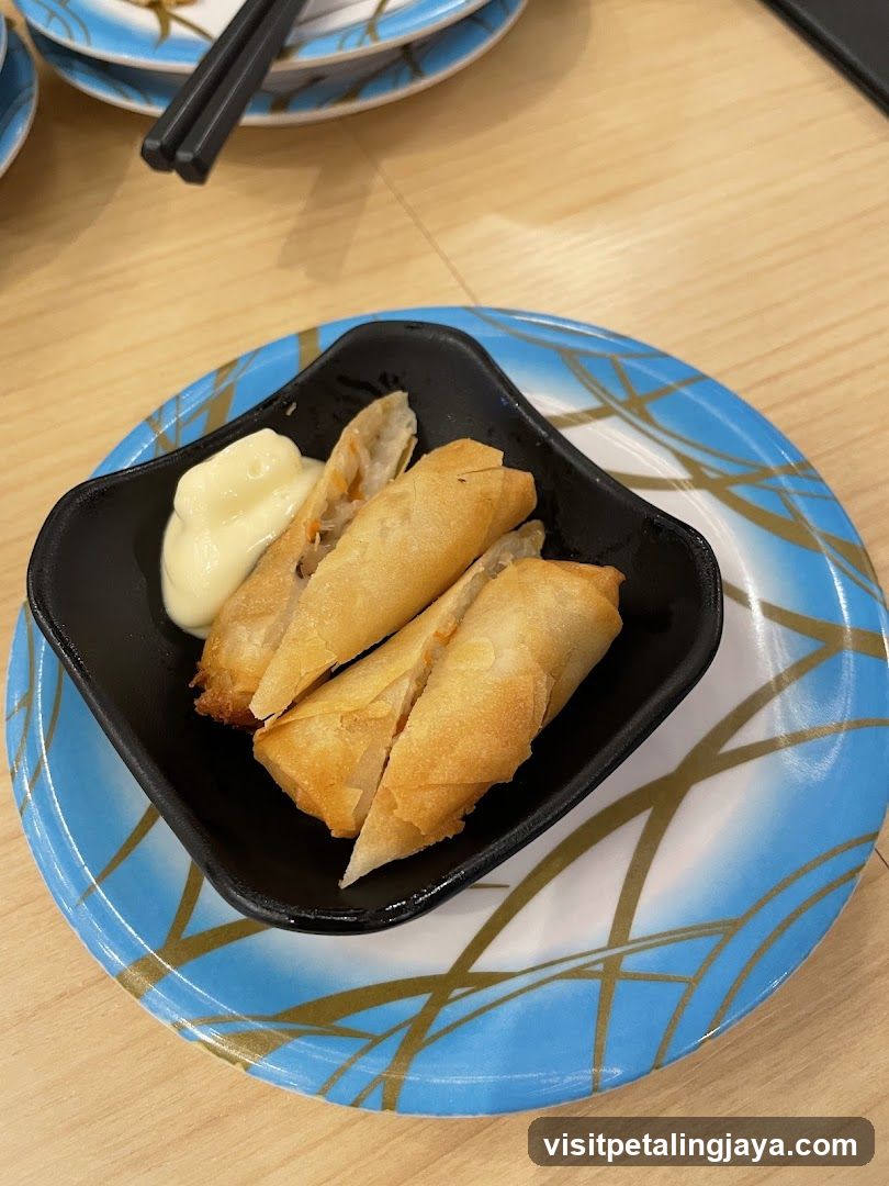 Spring Rolls with Sauce