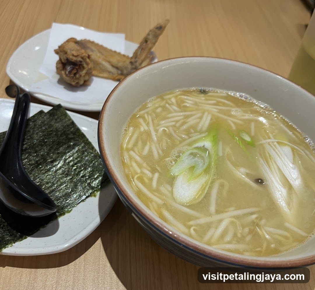 Ramen Bowl with Side Dishes