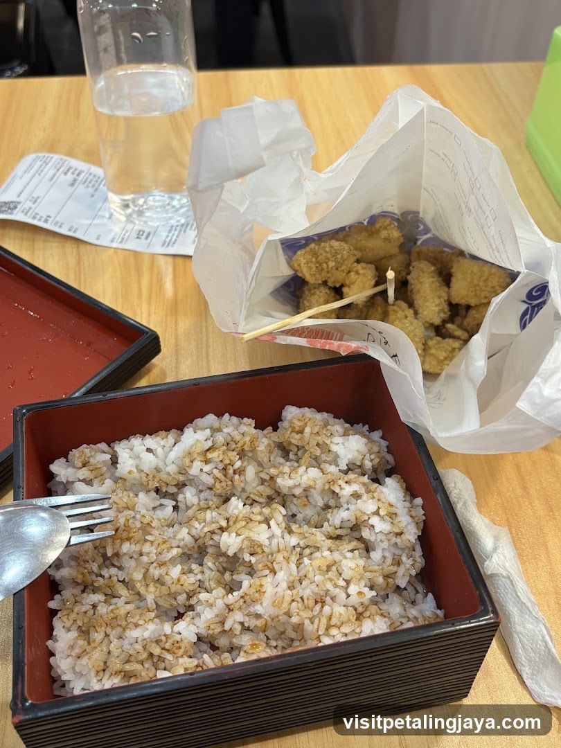 Bento Box with Fried Chicken